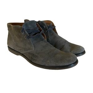 John Varvatos black suede chukka boots. Size 9
